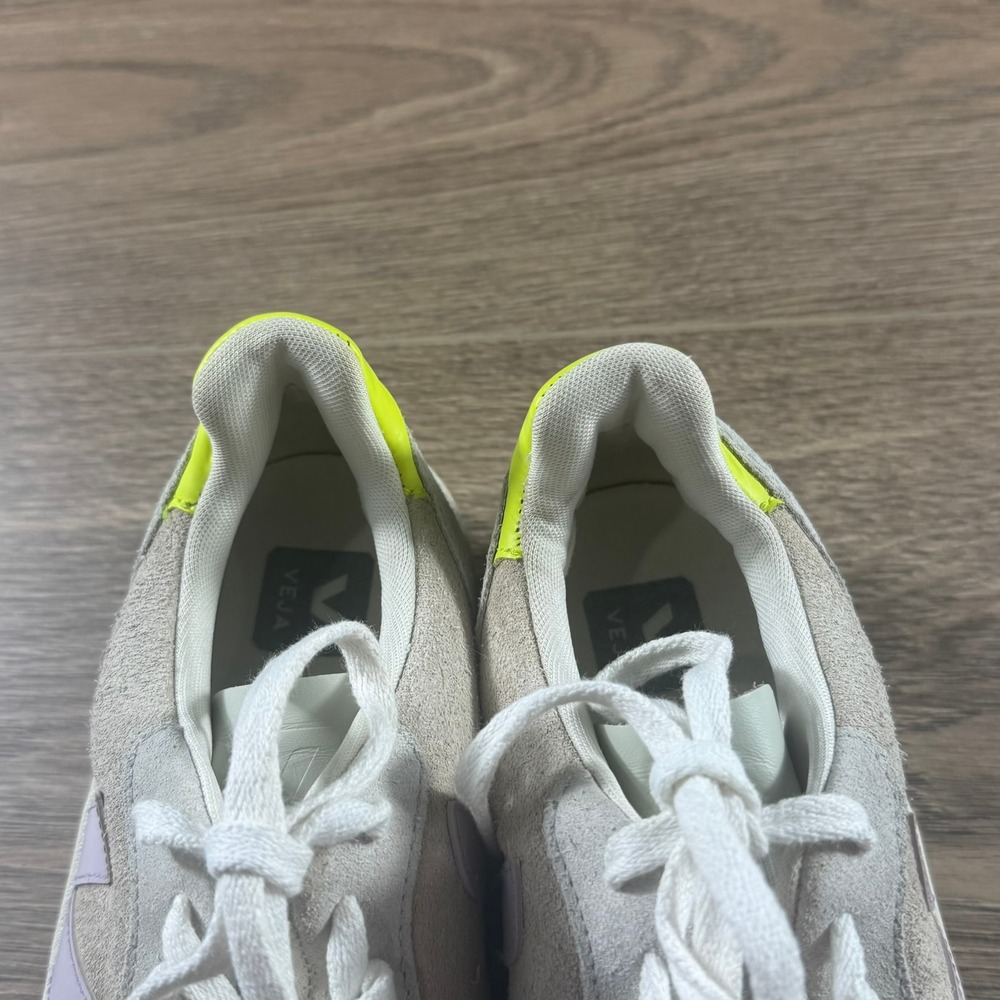Veja V-10 Suede Multicolor Sable Sneakers Lifestyle Casual Laces Size 11 Low Top - Picture 9 of 16